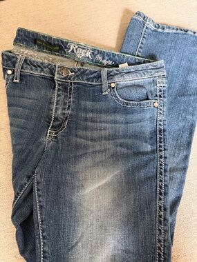 Light Blue Bootcut Jeans - Rock 47 by Wrangler